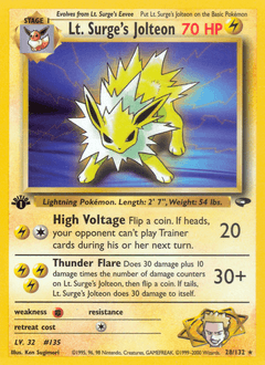 Lt. Surge's Jolteon