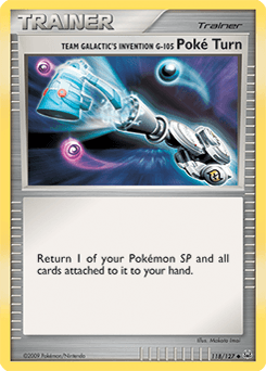 Team Galactic's Invention G-105 Poké Turn